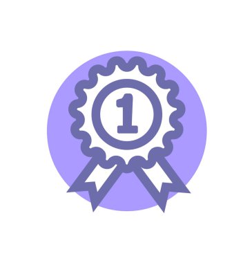 Ödül simgesi- vektör işareti ödül simgesi