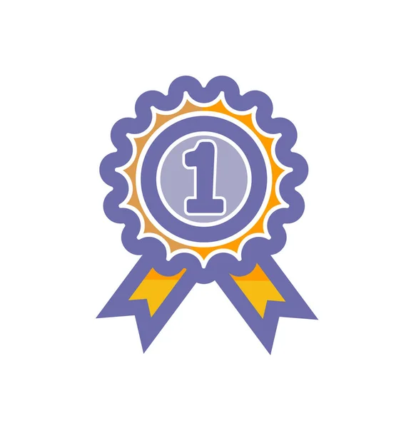 Icona del premio segno icono- vettore — Vettoriale Stock