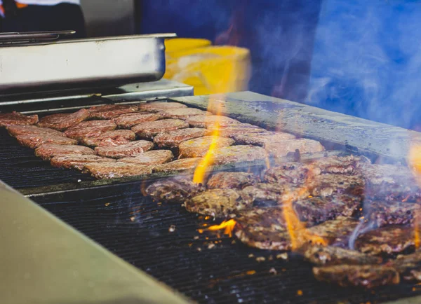 Carne Alla Griglia Alla Griglia — Foto Stock