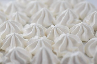 lezzetli beyaz bezeler arka plan