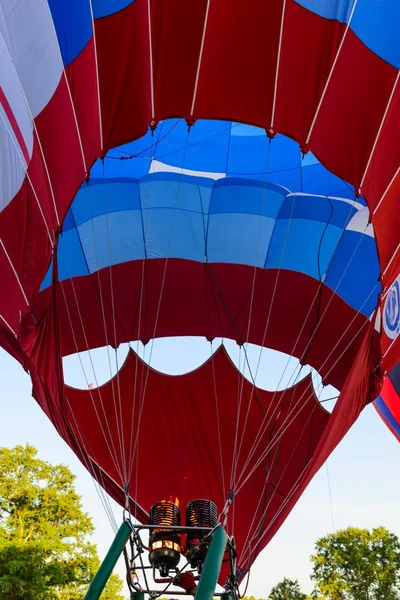 Preparación Del Aerostato Para Despegue — Foto de Stock