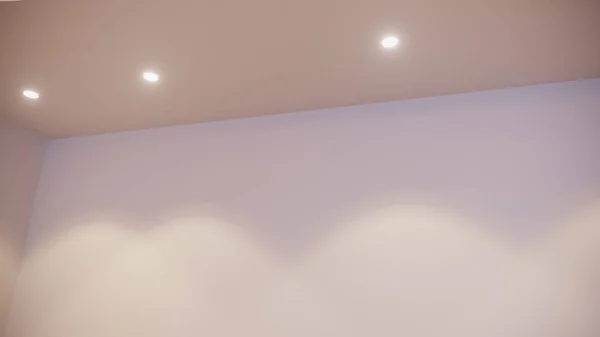 Sealing Wall Room Lights — Stock Photo, Image