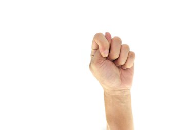 El Sinyalleri : iyi , beyaz arka plan üzerinde izole.