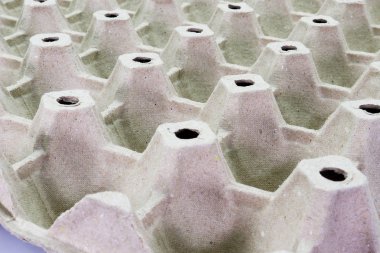 Yumurta için yığın karton ambalaj, kağıt yığını, yumurta tepsisi, tex