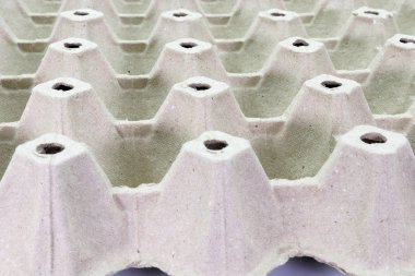 Yumurta için yığın karton ambalaj, kağıt yığını, yumurta tepsisi, tex