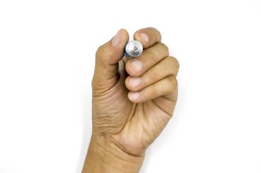 Erkek el tutan küçük tornavida, Hassas tornavida, adam 