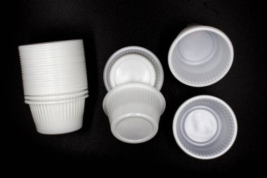Boş Tek Kullanımlık Plastik Bardak, Yatay plastik fincan iso yalan