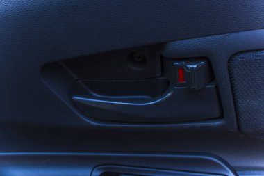 Kapı gösteren Araba Kapı kolu kilidi. araba için görüntü, interio