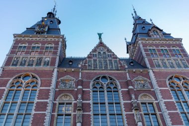 Hollanda, Amsterdam 'daki otantik bina