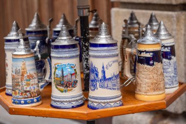 Münih 'ten hatıra bira bardakları
