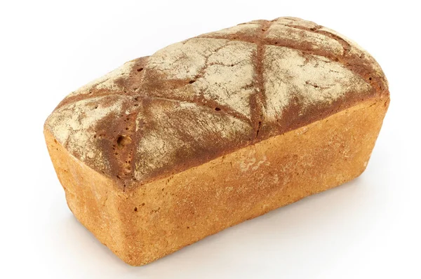 Traditional rural wheat bread — Stock Photo, Image