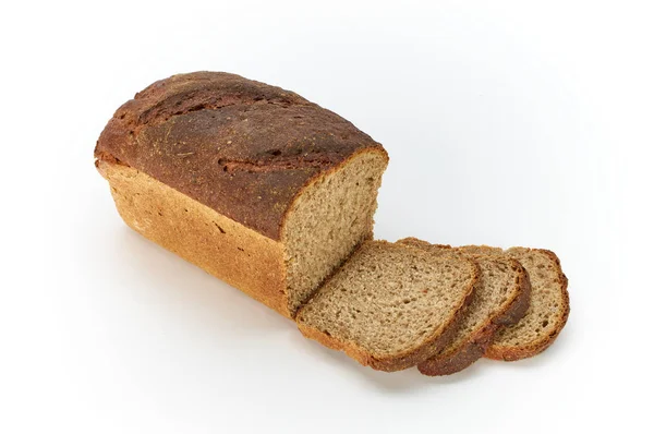 Традиційний сільський житній хліб — стокове фото