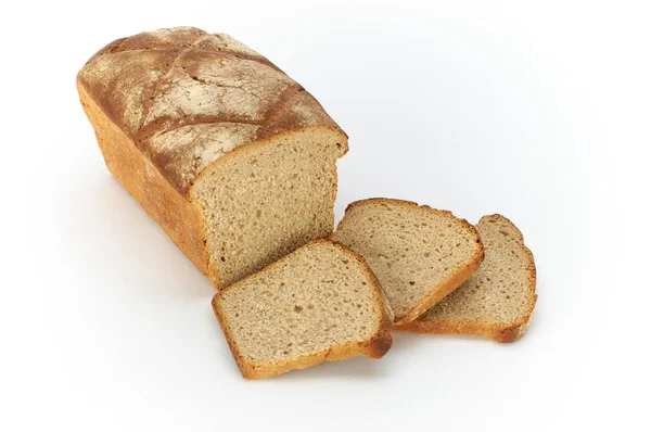 Παραδοσιακό αγροτικό ψωμί σιταριού — Φωτογραφία Αρχείου