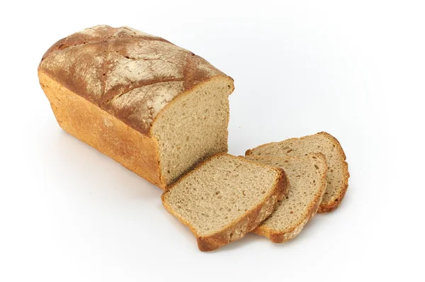 Παραδοσιακό αγροτικό ψωμί σιταριού — Φωτογραφία Αρχείου