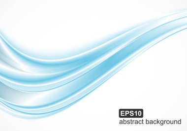 Vektör soyut mavi dalga arkaplanı.