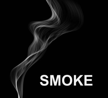 Vector Smoke background. clipart