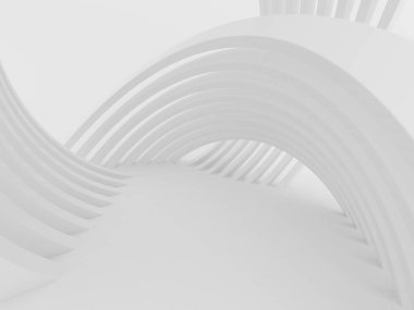 Mimarinin beyaz alanının özeti,Geleceğin bina tasarımıperspektifi.