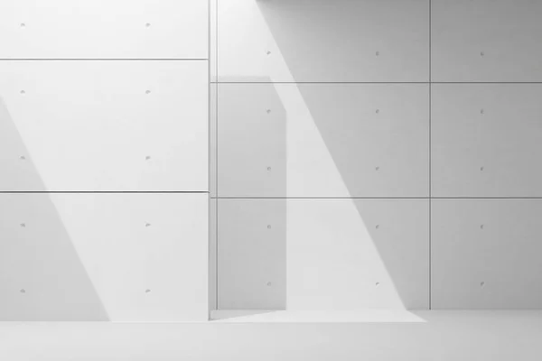 Abstract architecture space, Interior with concrete wall. 3d render.