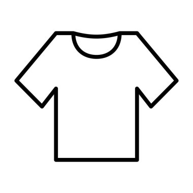 Gömlek Moda Vektör Simgesi