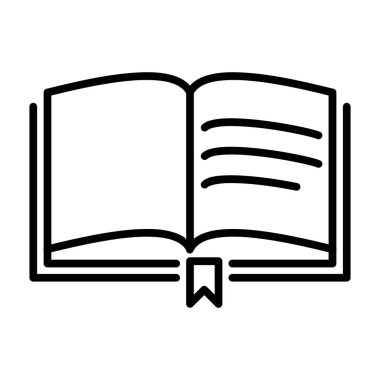 kitap eğitim vektör simgesi