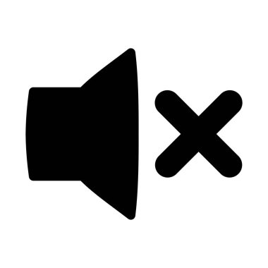 Hoparlör Sessiz1 Sistem Ses Vektör Simgesi