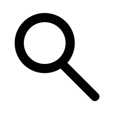 Arama sistemi vektör simgesi