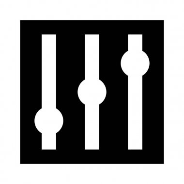 Sesler ve Bildirim Sistemi Vektör Simgesi