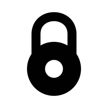 Güvenlik sistemi vektör simgesi