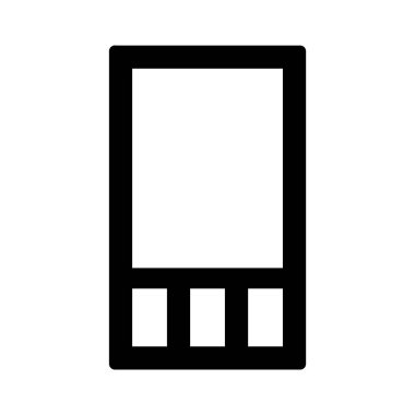 Telefon web simge vektör