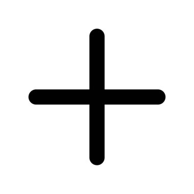 Artı Web Simge Vektörü