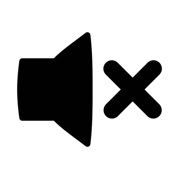 Hoparlör Sessiz1 Sistem Ses Vektör Simgesi