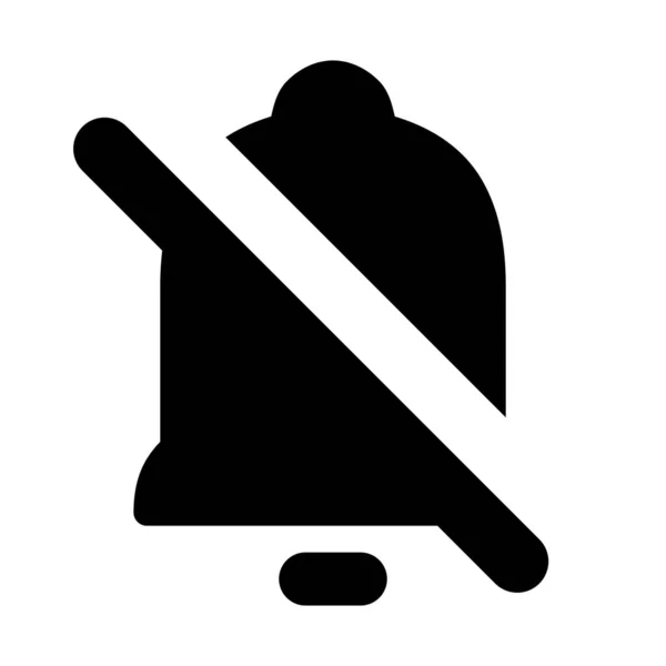 Bildirim Devre Dışı Sistem Ses Vektör Simgesi