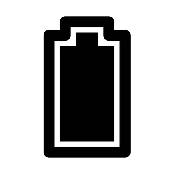 Pil Tam Sistem Vektör Simgesi