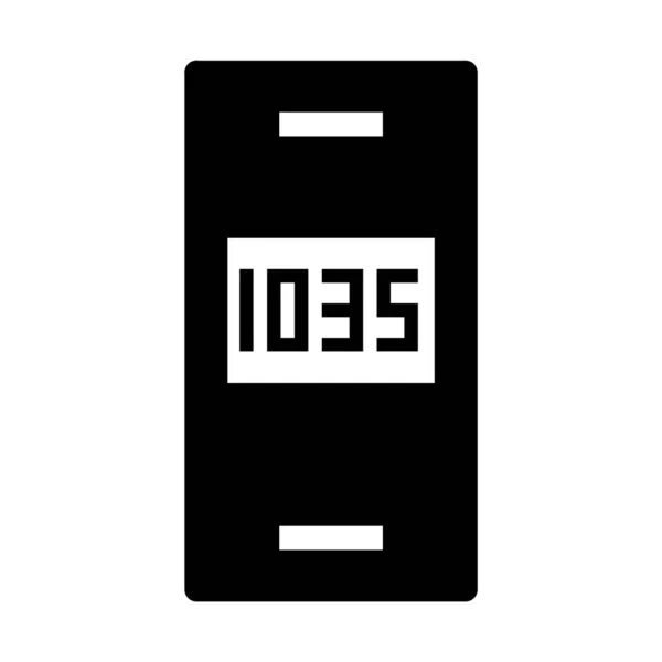 Телефон Час Веб Іконки Векторні — стоковий вектор
