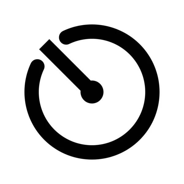 Cronômetro Web Icon Vector —  Vetores de Stock