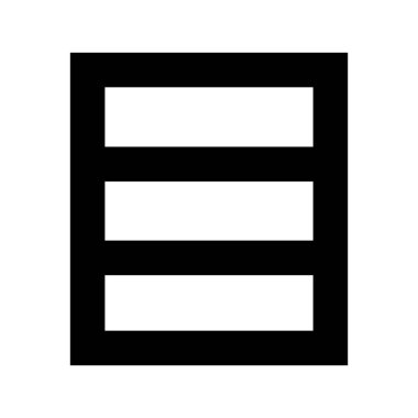 Düzen G Web Simge Vektörü