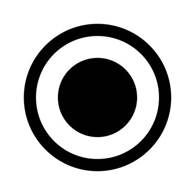 Düğme Sistemi Web Simge Vektörü