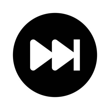 İleri Düğme 2 Sistem Simge Vektörü