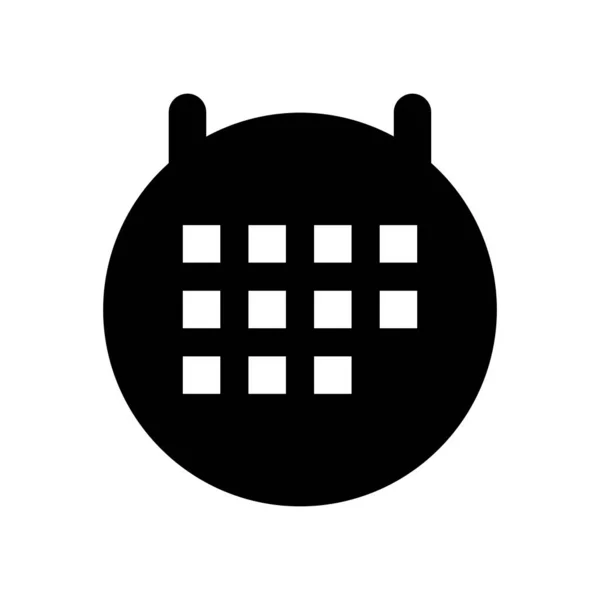 Web Icon Vektor Für Kalender — Stockvektor