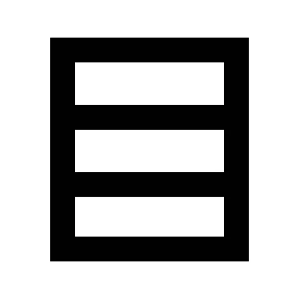 Düzen G Web Simge Vektörü