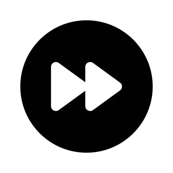 Hızlı İleri 2 Sistem Simge Vektörü