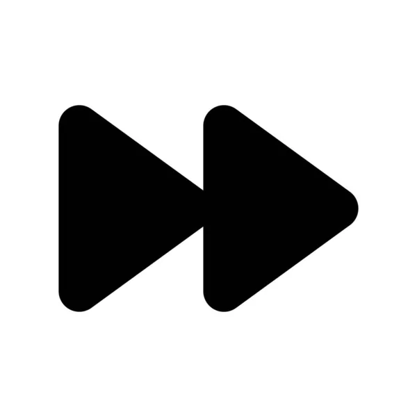 Hızlı İleri 1 Sistem Simge Vektörü