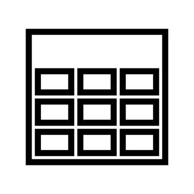 Tablo Belge Simgesi Vektörü Ekle