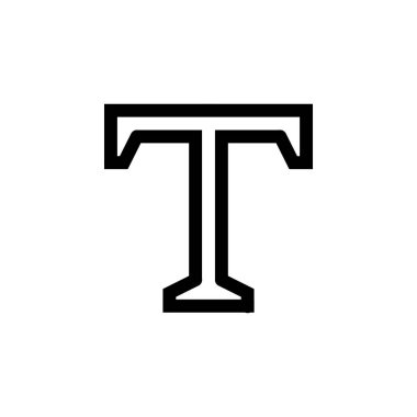 Font & Metin Özellikleri Simge vektörü