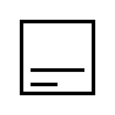 Alt Simge Metin Belge Vektörü Hizala