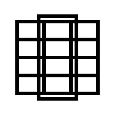 Sütun Simgesi Belge Bilgisayar Vektörü