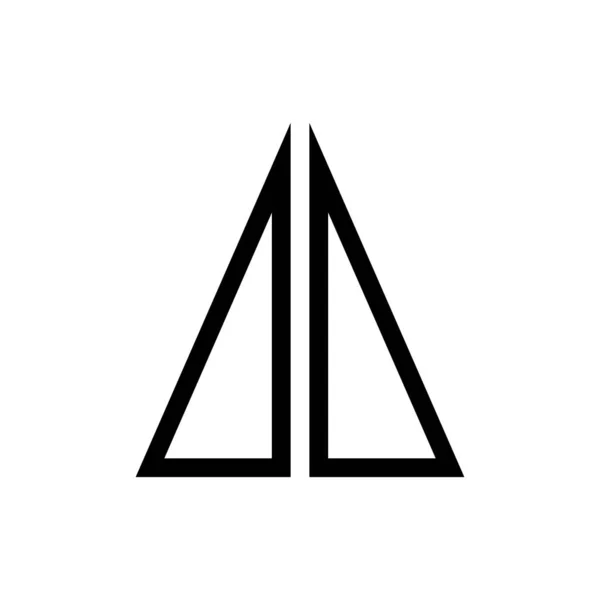 Yatay Ayna Araç Simgesi Vektörü