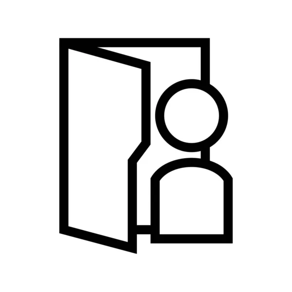 Usuario Documento Archivo Cuenta Personal Carpeta Ordenador Icono Vector — Vector de stock