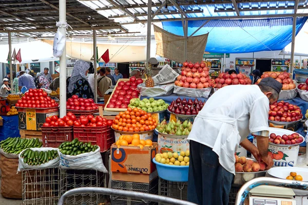 Turquía Estambul Mayo 2018 Bazar Verduras Asiáticas —  Fotos de Stock