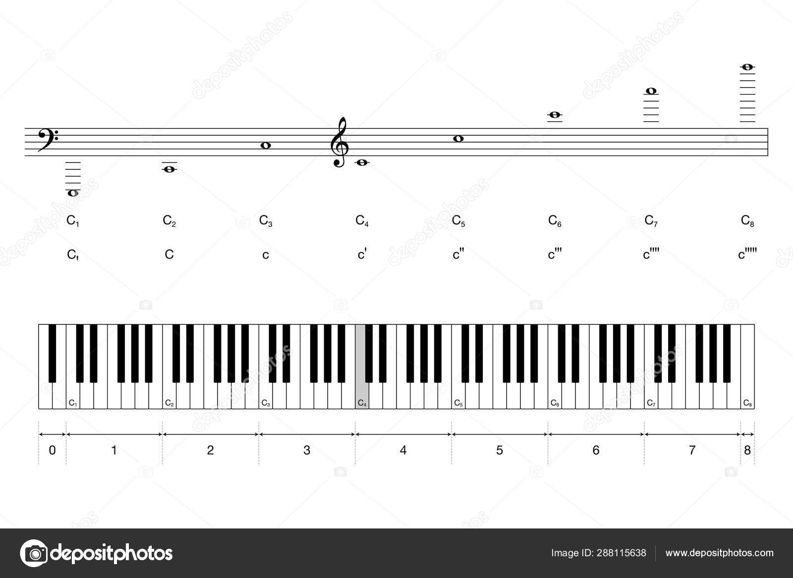 grand piano keys diagram